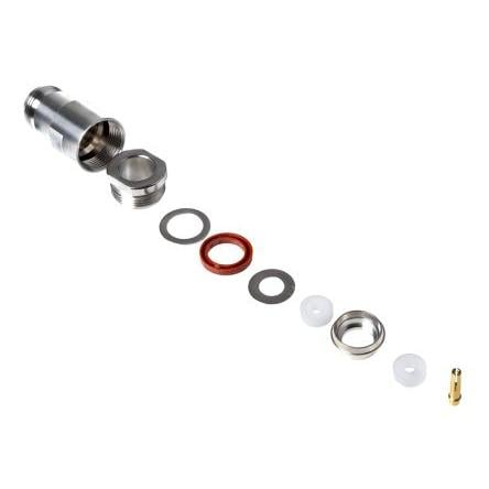 Radiall Koaxiální konektor, řada: N Vnitřní, 50 Ω, orientace těla: Rovný, Kabel Konektor N Objímka, 11GHz 155 °C -55 °C,