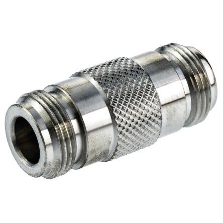 Radiall Adaptér RF, orientace těla: Rovný, 50 Ω, 11GHz Vnitřní, typ kabelu: Koaxiální Vnitřní, obklad těla: Světlý bronz