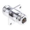 Radiall Adaptér RF, orientace těla: Rovný, 50 Ω, 11GHz Vnitřní, typ kabelu: Koaxiální Vnitřní, obklad těla: Světlý bronz