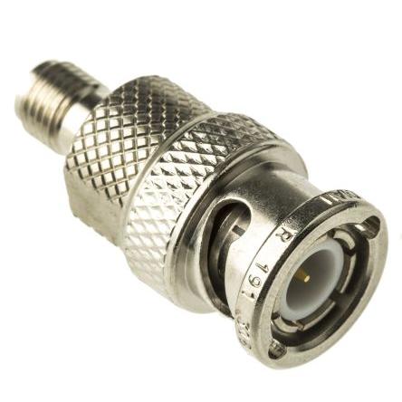Radiall Adaptér RF, orientace těla: Rovný, 50 Ω, 4GHz Vnitřní, typ kabelu: Koaxiální Vnější, obklad těla: Nikl, SMA