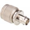 Radiall Adaptér RF, orientace těla: Rovný, 50 Ω, 4GHz Vnitřní, typ kabelu: Koaxiální Vnější, obklad těla: Nikl, Normální