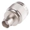 Radiall Adaptér RF, orientace těla: Rovný, 50 Ω, 500MHz Vnitřní, typ kabelu: Koaxiální Vnější, obklad těla: Nikl,