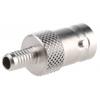 Radiall Koaxiální konektor, řada: BNC Vnitřní, 50 Ω, orientace těla: Rovný, Kabel Konektory BNC Krimpovací, 4GHz 165 °C