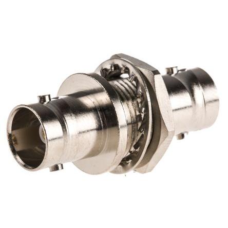 Radiall Adaptér RF, orientace těla: Rovný, 75 Ω, 1.5GHz Vnitřní, typ kabelu: Koaxiální Vnitřní, obklad těla: Nikl,