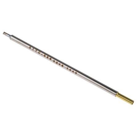 Metcal Pájecí hrot, číslo modelu: STTC 2.5 mm 9.9 mm 30 ° Sekáč, pro použití s: MX-H1-AV, MX-RM3E