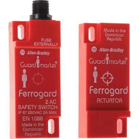Allen Bradley Guardmaster 440N Magnetické Bezkontaktní bezpečnostní spínač 250 ABS NC 4kolíkový mikro QD