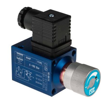 Tlakový spínač NC, řada: RS PRO Olej 5 bar 250 V ac, 250V dc IP65, max. tlak: 100 bar RS PRO