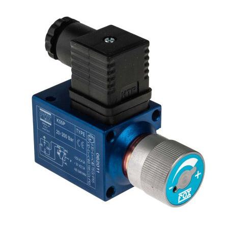 Tlakový spínač NC, řada: RS PRO Olej 20 bar 250 V ac, 250V dc IP65, max. tlak: 200 bar RS PRO