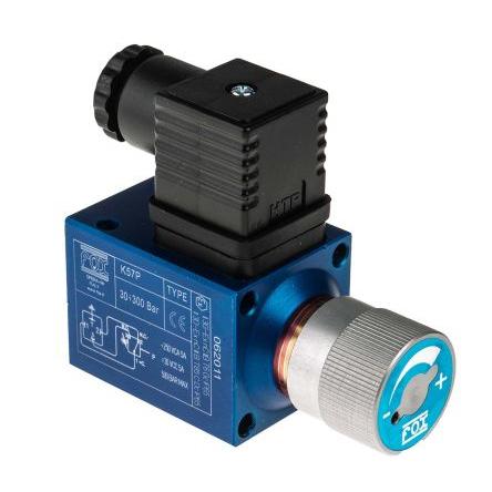 Tlakový spínač NC, řada: RS PRO Olej 30 bar 250 V ac, 250V dc IP65, max. tlak: 300 bar RS PRO