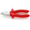 Kombinované kleště 1, celková délka: 180mm, Nástrojová ocel speciální kvality Knipex Splňuje normu VDE/1000V