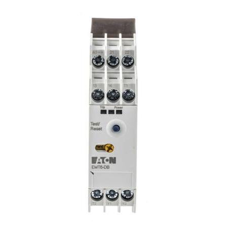 Eaton Relé na přetížení, rozsah: EMT6 1 NO/1 NC s Ruční resetováním a hodnotami FLC motoru 3A 3A 2 W 240V ac/dc