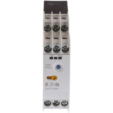 Eaton Relé na přetížení, rozsah: EMT6 1 NO/1 NC s Automaticky a ručně resetováním a hodnotami FLC motoru 3A 3A 2 W 240V