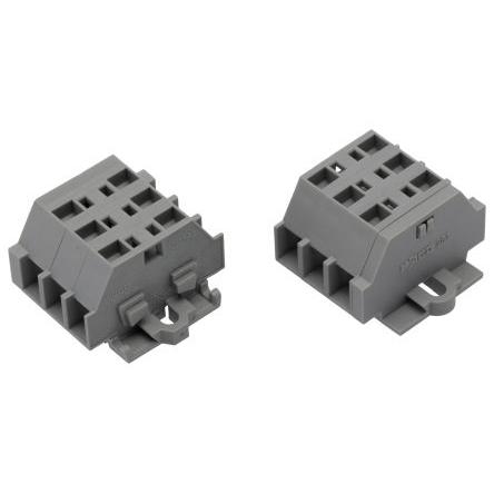 WAGO Pás Terminal 261-103, řada: 261, 500V Šedá 2.5mm² 1 Klecová svorka