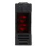 Pepperl + Fuchs Fotoelektrický snímač, řada: RLK39 Infračervená LED Blok, výstup: Relé Difuzní IP67