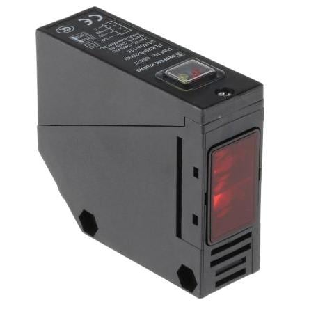 Pepperl + Fuchs Fotoelektrický snímač, řada: RLK39 Infračervená LED Blok, výstup: Relé Difuzní IP67