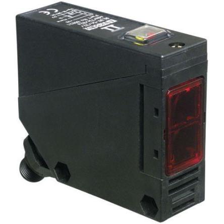 Pepperl + Fuchs Fotoelektrický snímač, řada: RLK39 Infračervená LED Blok, výstup: Relé Difuzní IP67