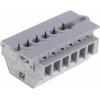 WAGO Pás Terminal 260-106, řada: 260, 400V Šedá 1.5mm² 1 Klecová svorka