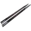 Kluzák k zásuvkám Přidržení, Lesklý zinek, Ocel 700 mm zatížení 45kg Accuride