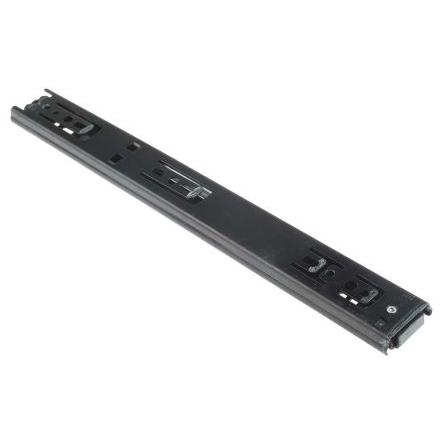 Kluzák k zásuvkám, Lesklý zinek, Ocel 300 mm zatížení 50kg Accuride