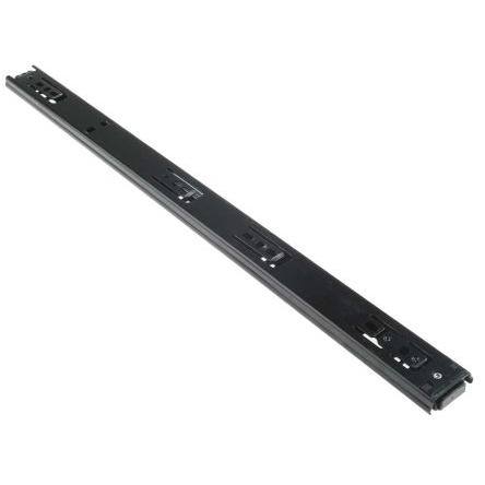 Kluzák k zásuvkám, Lesklý zinek, Ocel 500 mm zatížení 35kg Accuride