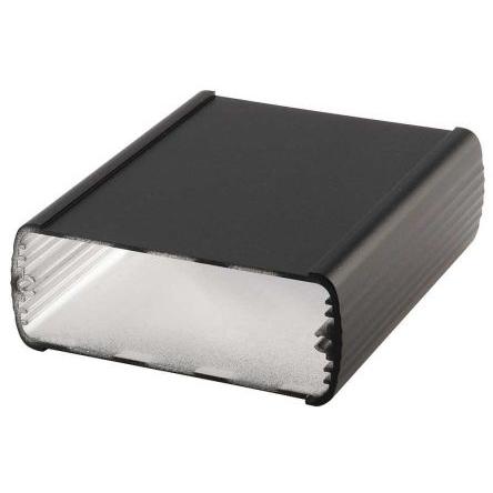 Bopla Pouzdro, řada: Alubos IP65 Nestíněný barva Černá Hliník 100 mm 32 mm 82 mm Termoplastický elastomer