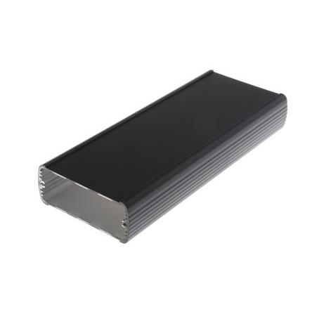 Bopla Pouzdro, řada: Alubos IP65 Nestíněný barva Černá Hliník 200 mm 32 mm 82 mm