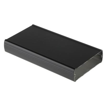 Bopla Pouzdro, řada: Alubos IP65 Nestíněný barva Černá Hliník 200 mm 32 mm 106 mm