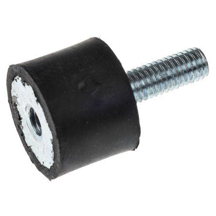 2015VD18-60 FIBET M6 x 18 mm Antivibrační držák Silentblok samec na samici 43.8 daN