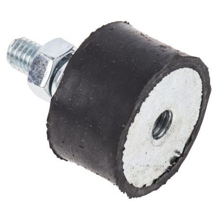 2515VD18-45 FIBET M6 x 18 mm Antivibrační držák Silentblok samec na samici 46.2 daN