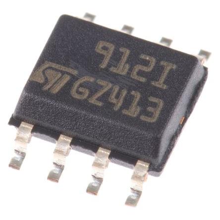 AEC-Q100 STMicroelectronics Operační zesilovač TS912ID 1 MHz 16V, SOIC, počet kolíků: 8 kolíkový