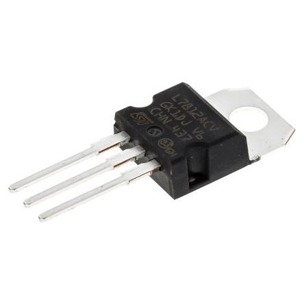 STMicroelectronics Regulátor napětí 5 Lineární 1 A Pevný 12V, počet kolíků: 3 kolíkový, TO-220