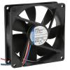 ebm-papst Axiální ventilátor, řada: 3400 N, průtok vzduchu: 84 m³/h 2.3 W 24V dc 96 mA IP68 92 mm 92mm 25 mm