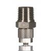 RS PRO Pneumatická armatura, 6mm Zásuvný, Vnější 1/8 palce R