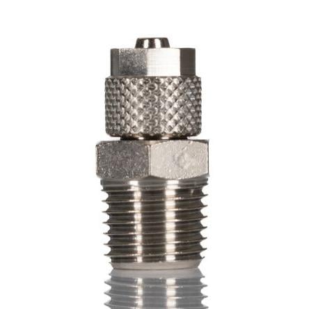 RS PRO Pneumatická armatura, 6mm Zásuvný, Vnější 1/8 palce R