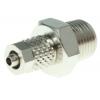 RS PRO Pneumatická armatura, řada: RS PRO, 4mm Zásuvný, Vnější 1/8 palce R
