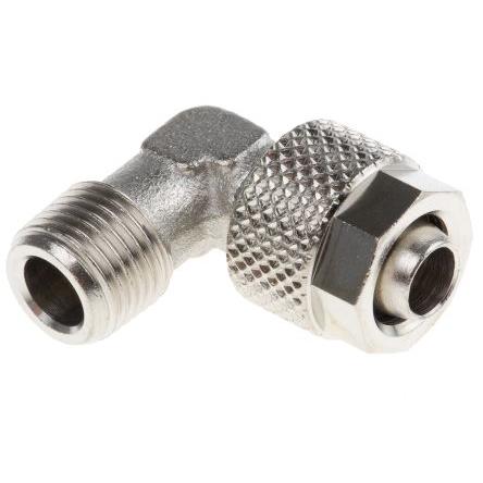 RS PRO Pneumatická armatura, řada: RS PRO, Zásuvný 8mm, Vnější R 1/8 in vnější R