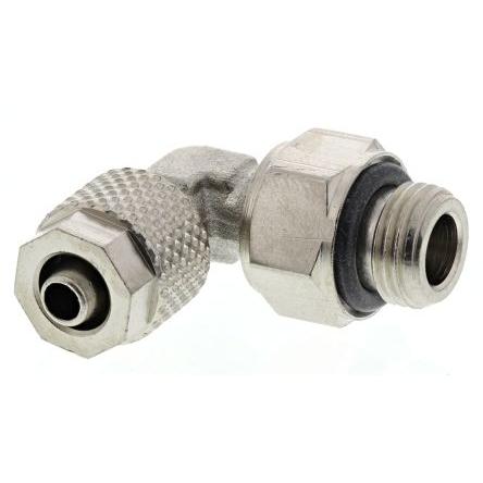 RS PRO Pneumatická armatura, Zásuvný 6mm, Vnější G 1/8 zástrčka G