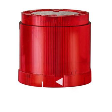 Werma, rozsah: KombiSIGN 70 Maják barva čočky Červená Stálé LED Jednotka majáku 105 dB 24V dc barva pouzdra Červená