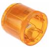 Werma, rozsah: 843 Maják barva čočky Žlutá Stálé LED Jednotka majáku 24V dc barva pouzdra Černá základna 70 mm AC/DC