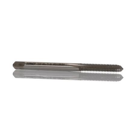 Závitník, HSS Strojní závitník, velikost závitu: M4 Metrické, celková délka: 53mm, Rovná ploutve Dormer