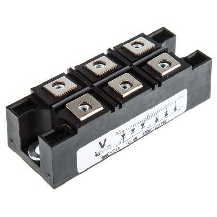 Vishay Modul můstkového usměrňovače VS-130MT120KPBF 1.18 kA 1200 V, INT-A-PAK, počet kolíků: 6 kolíkový, konfigurace: