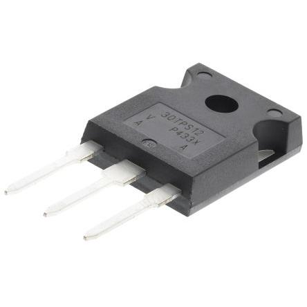 Vishay Tyristor SCR VS-30TPS12-M3 45 mA 20 A 1200 V 300 A, TO-247, počet kolíků: 3 kolíkový 1.3 V