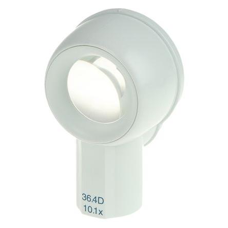 Zvětšovací sklo, poměr zvětšení: 10.1x průměr čočky 34 mm Osvětlené Coil