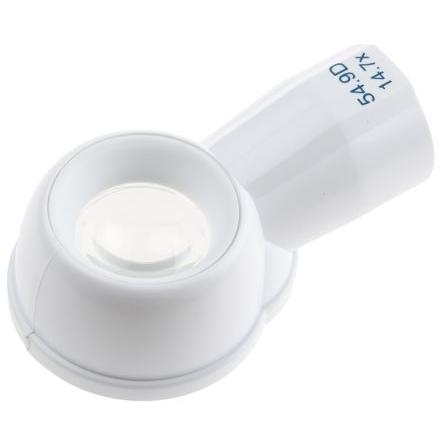 Zvětšovací sklo, poměr zvětšení: 14.7x průměr čočky 26 mm Osvětlené Coil