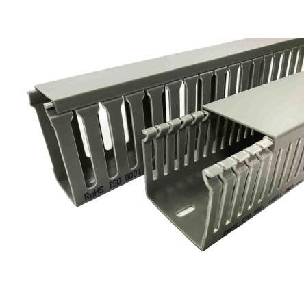 Kabelové rozdvojky Polyvinylchlorid Otevřeno barva Šedá 25mm x 45 mm x 2 m RS PRO