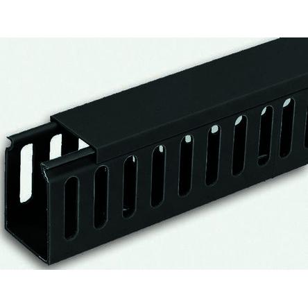 Kabelové rozdvojky Polyvinylchlorid Otevřeno barva Černá 40mm x 40 mm x 2 m RS PRO