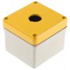 Pouzdro, řada: RMQ Titan M22, průměr výřezu: 22 mm Oblázková šedá Hliník Eaton, počet výřezů: 1