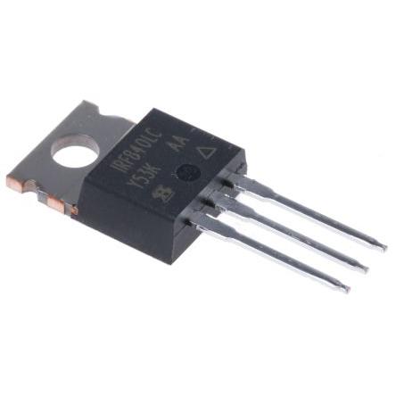 řada: IRF840LC MOSFET IRF840LCPBF N-kanálový 8 A 500 V Vishay, TO-220, počet kolíků: 3 kolíkový Vylepšení
