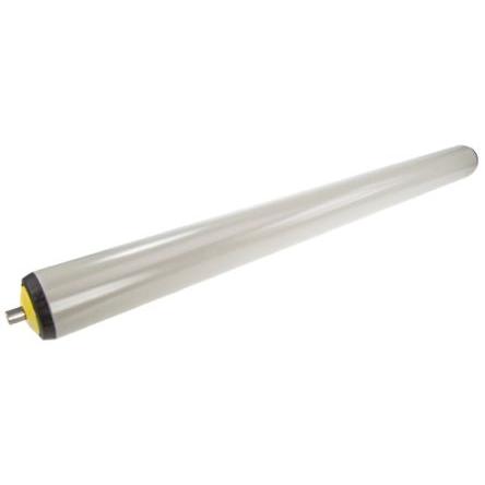 Interroll Plastové Kulatý Váleček dopravníku S pružinou 40 mm 500 mm 40 N Nerezová ocel 8 mm 526mm