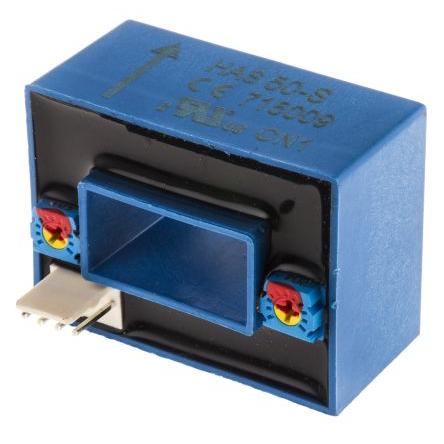 Proudový transformátor, řada: HAS 50 ... 600-S -10 °C až 50 A 80 °C LEM 15V 20mm